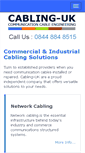 Mobile Screenshot of cabling-uk.co.uk